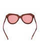 Karen Walker Oversize Mirrored Sunglasses