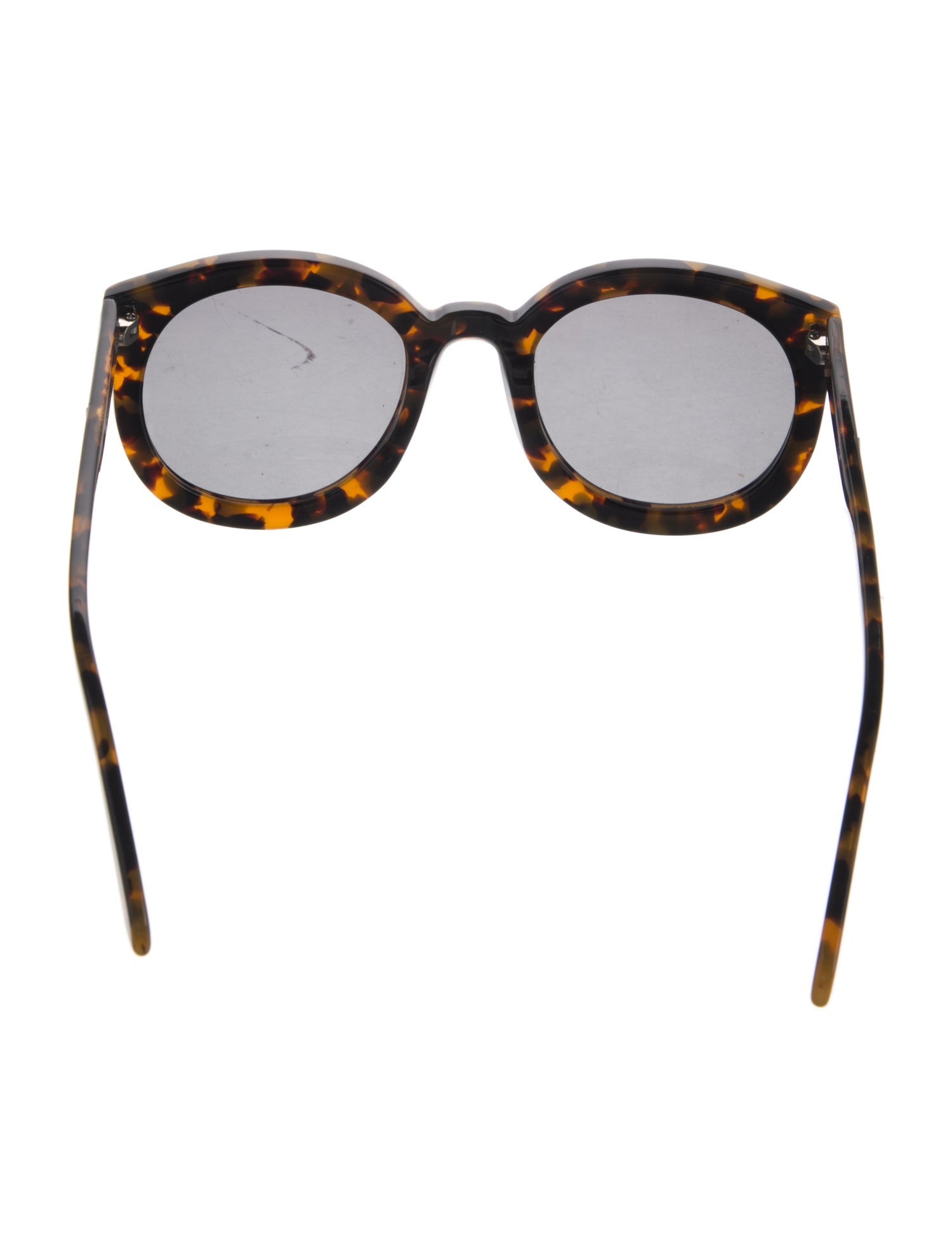 Karen Walker Round Tinted Sunglasses