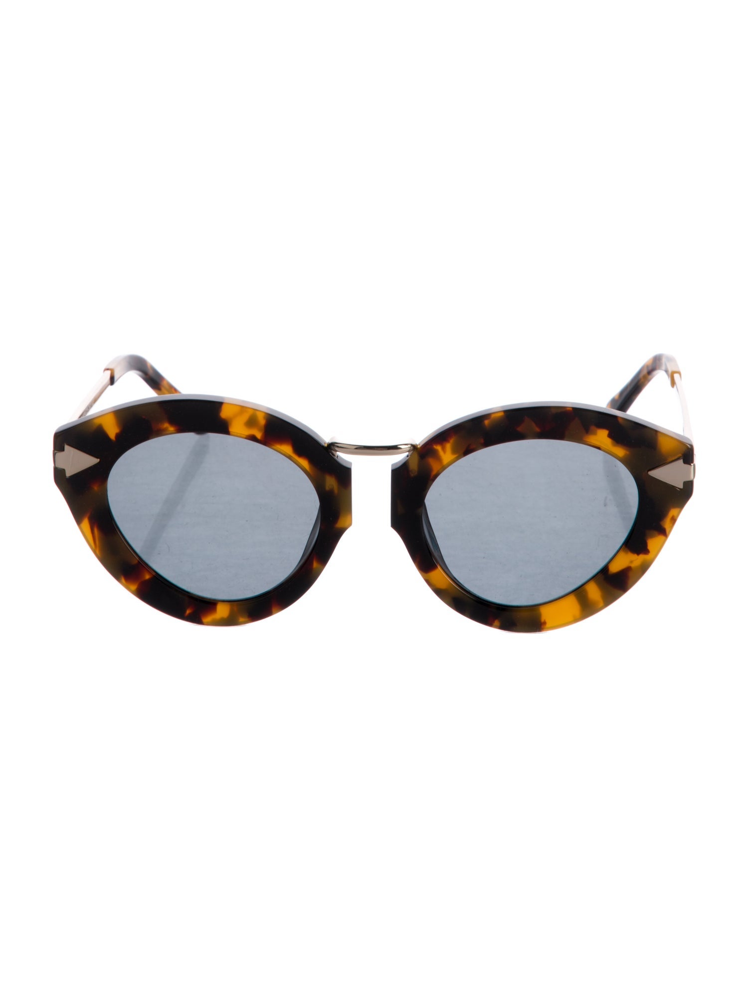 Karen Walker Lunar Flowerpatch Round Sunglasses