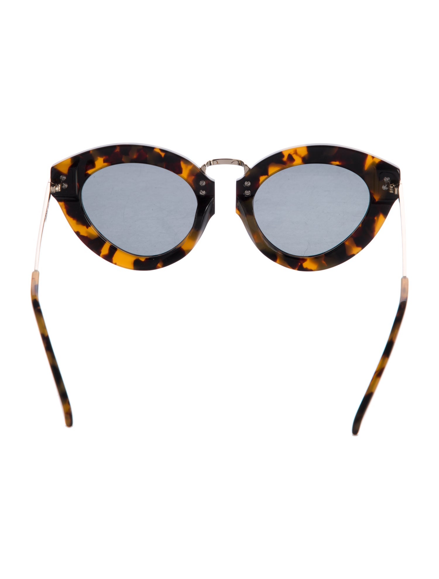 Karen Walker Lunar Flowerpatch Round Sunglasses