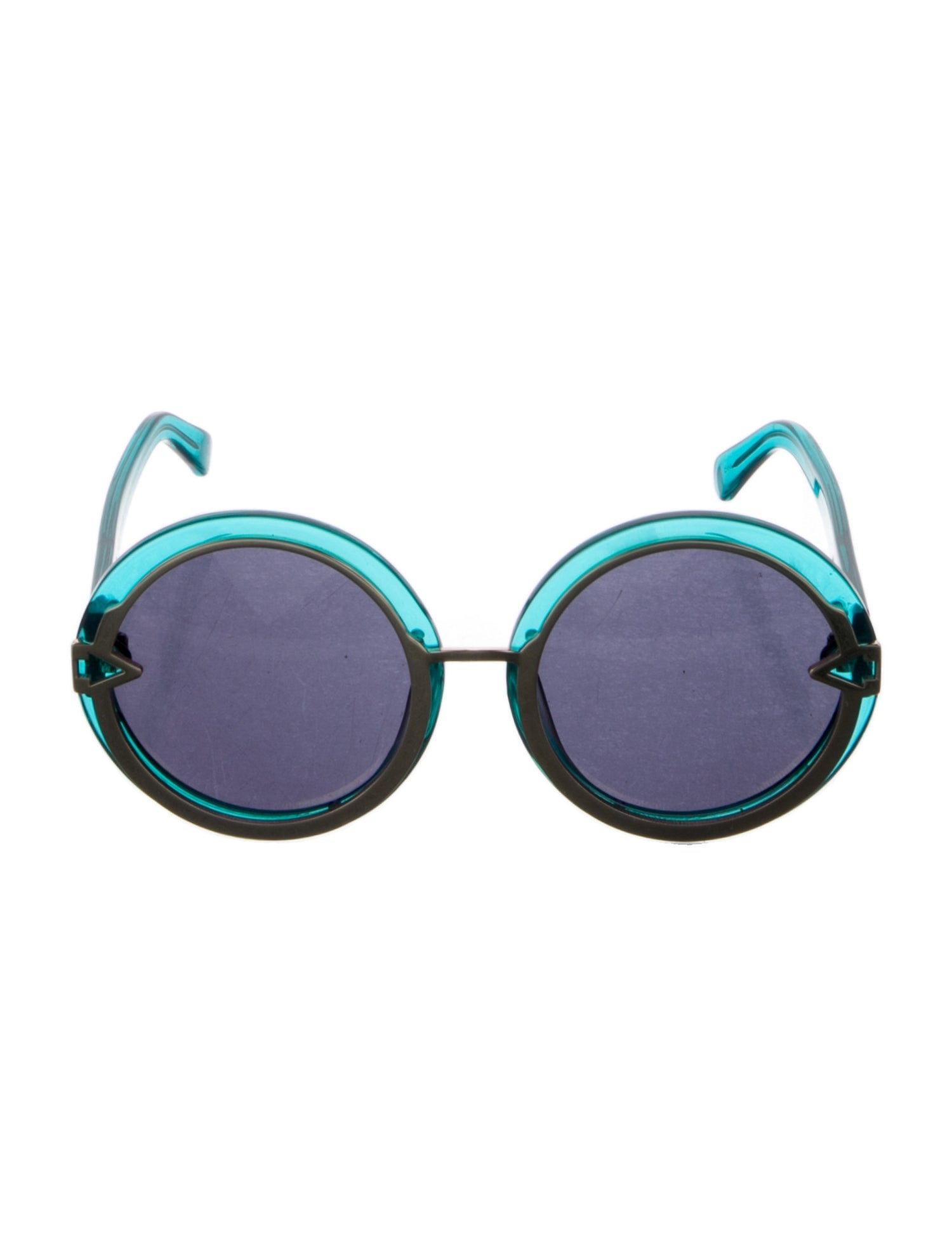 Karen Walker Oversize Tinted Sunglasses
