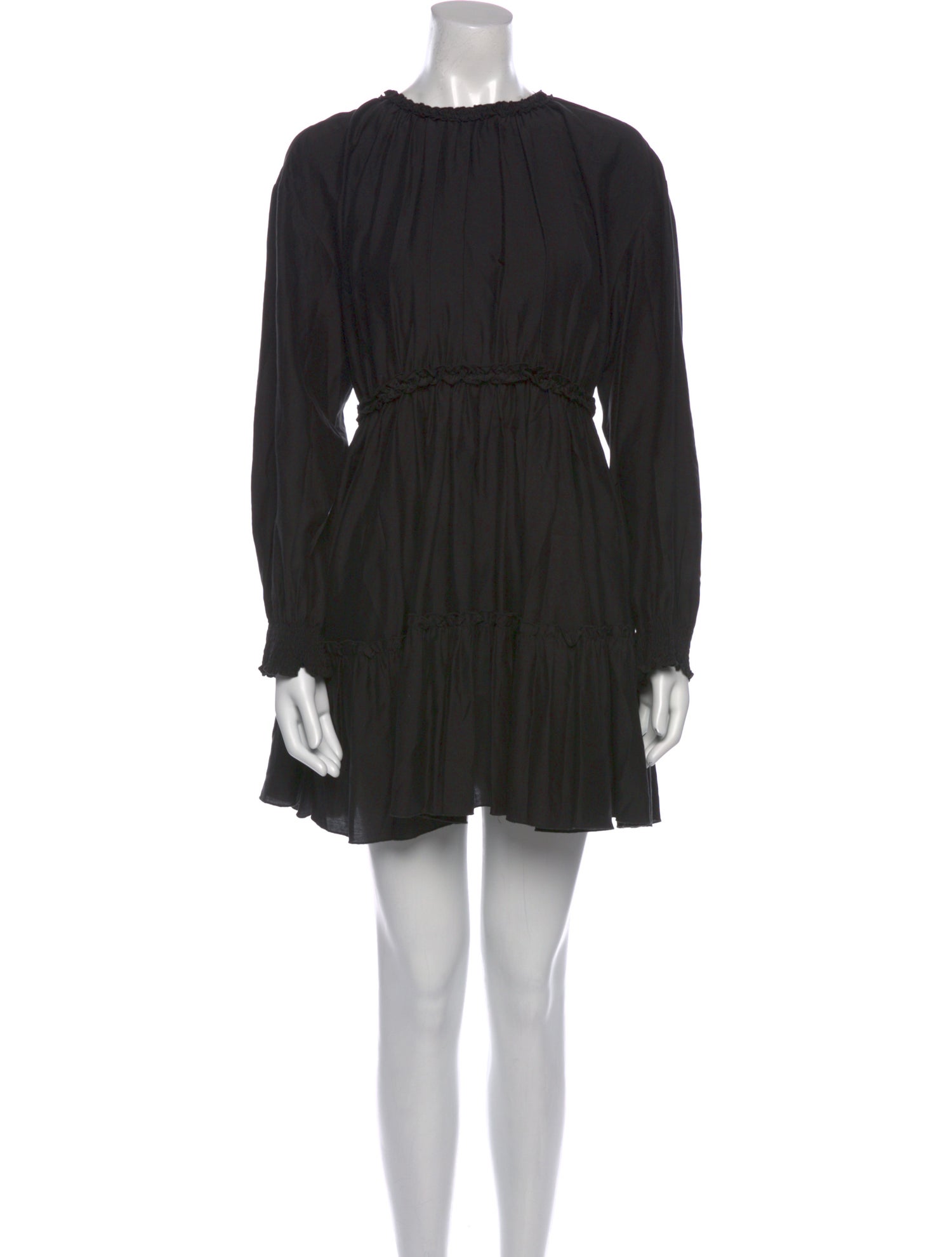 Karen Walker Crew Neck Mini Dress