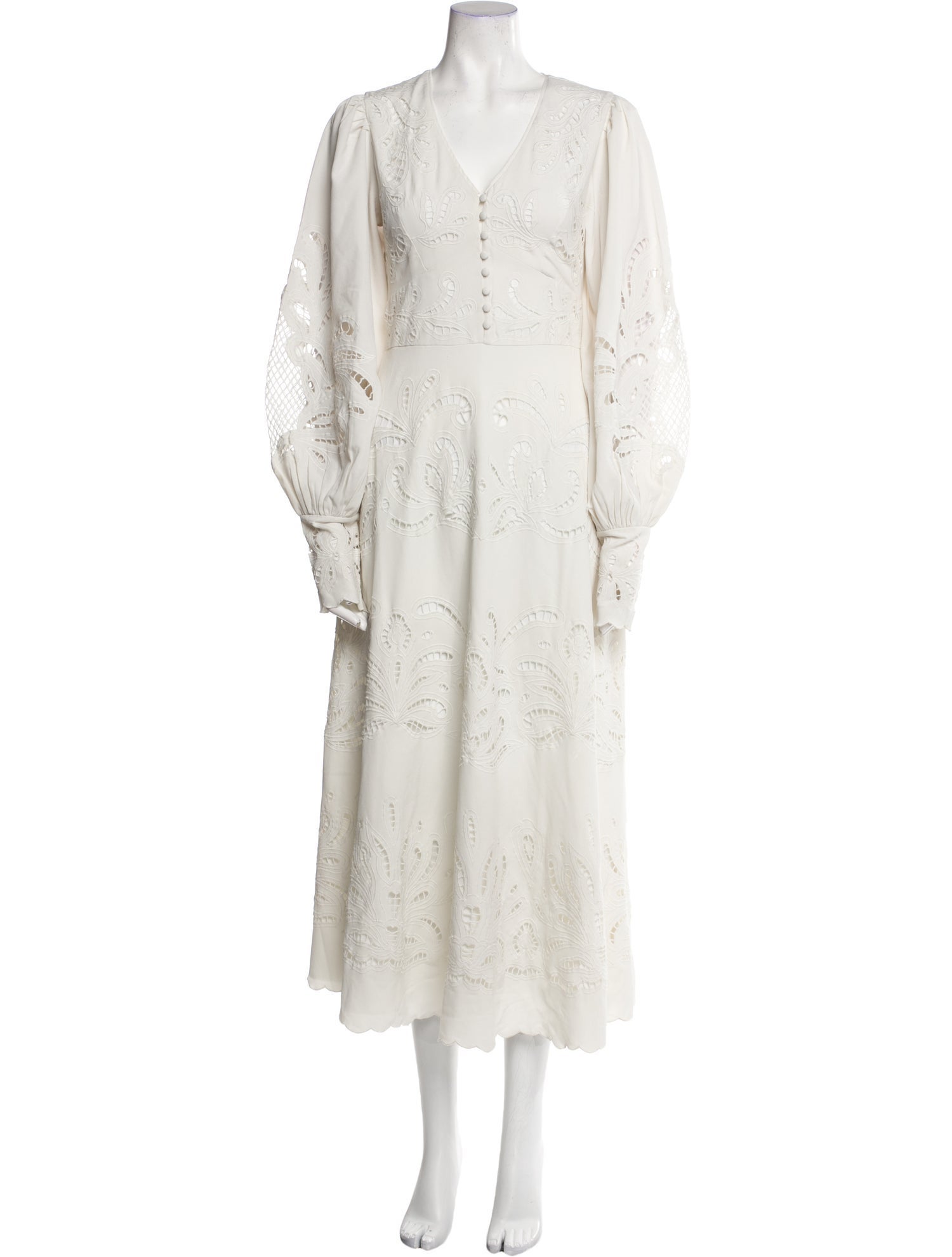 Karen Millen Lace Pattern Long Dress