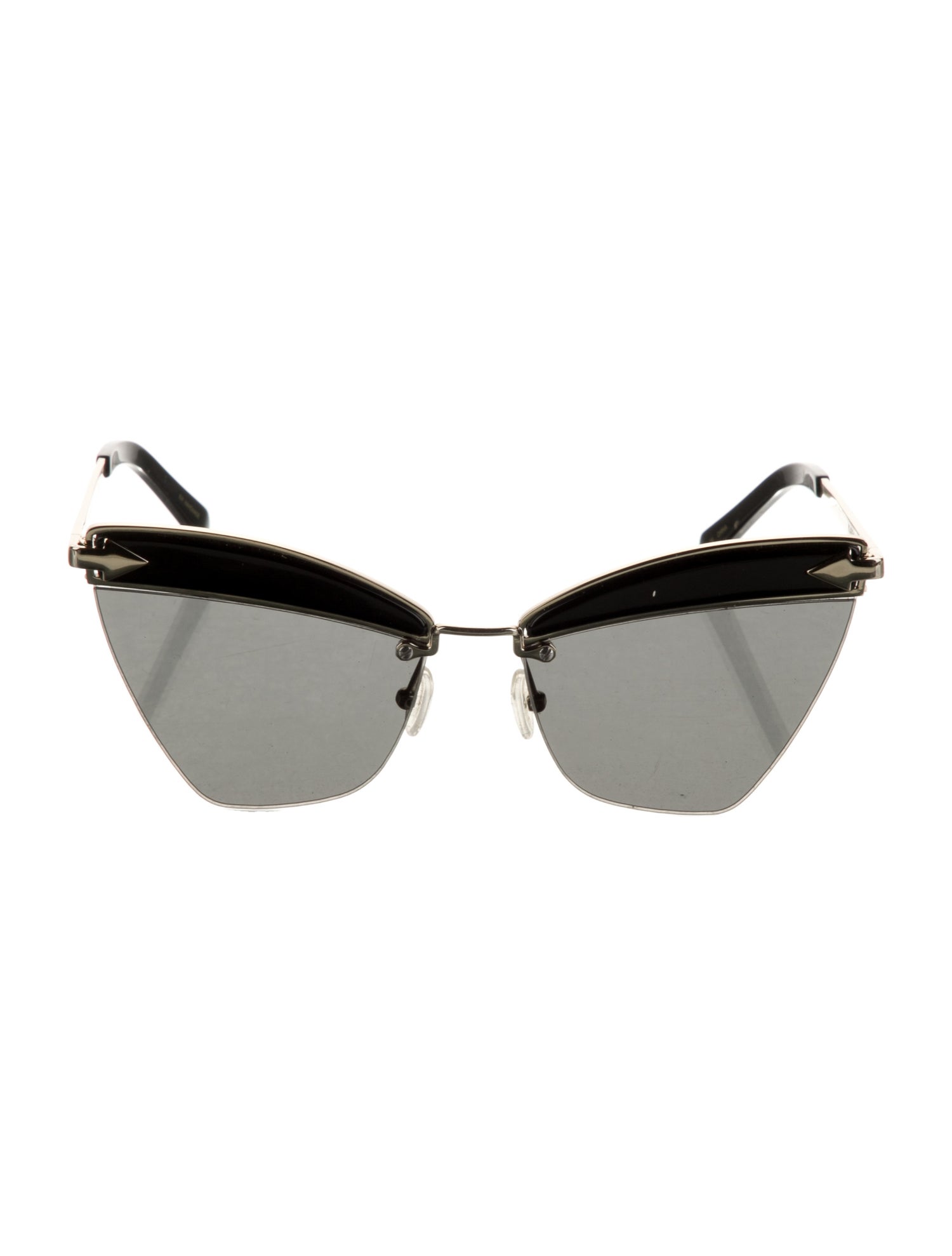 Karen Walker Cat-Eye Tinted Sunglasses