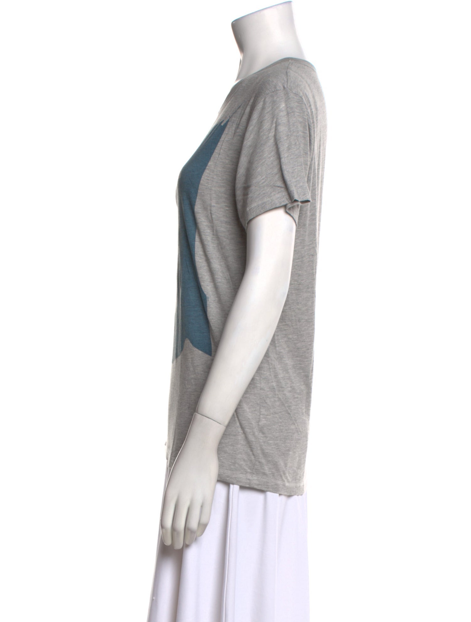 Karen Walker Graphic Print Crew Neck T-Shirt