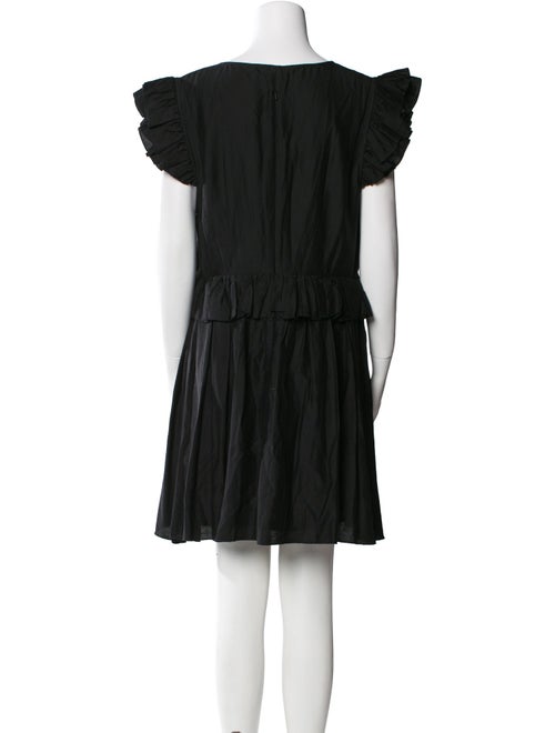 Karen Walker V-Neck Mini Dress