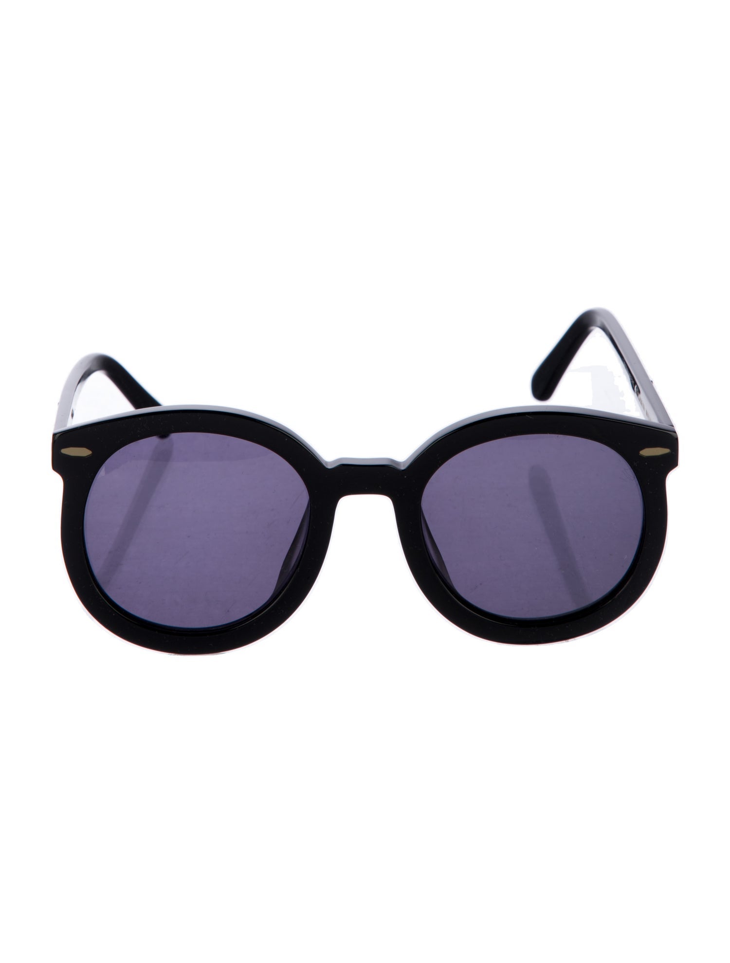 Karen Walker Round Tinted Sunglasses