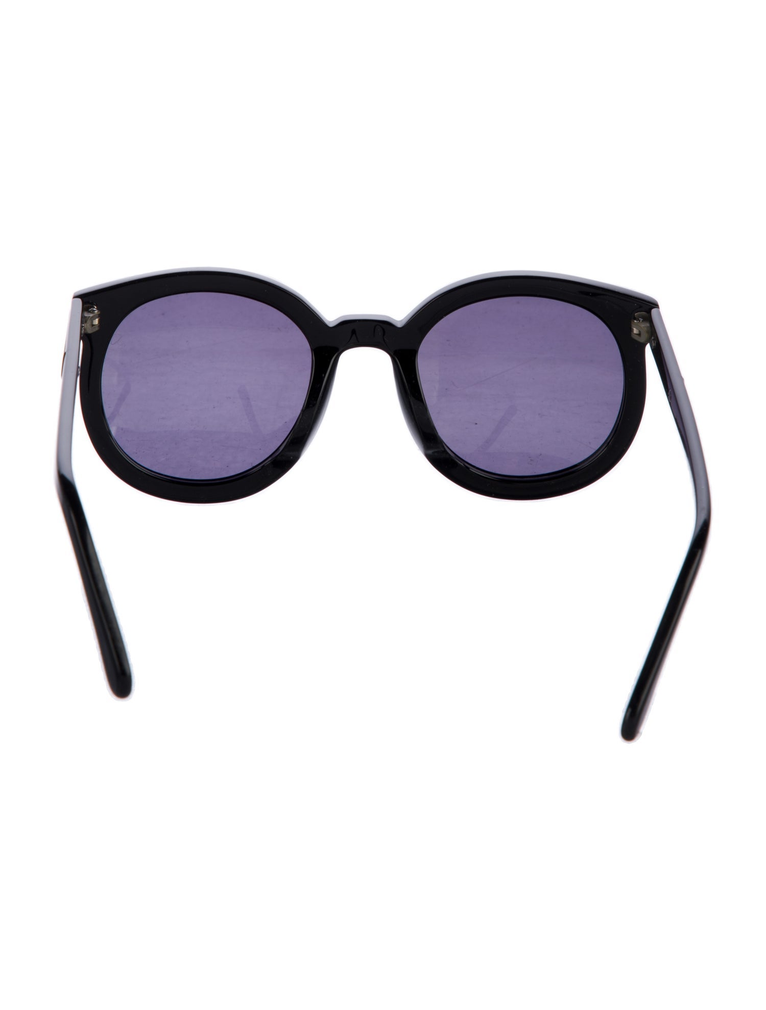 Karen Walker Round Tinted Sunglasses