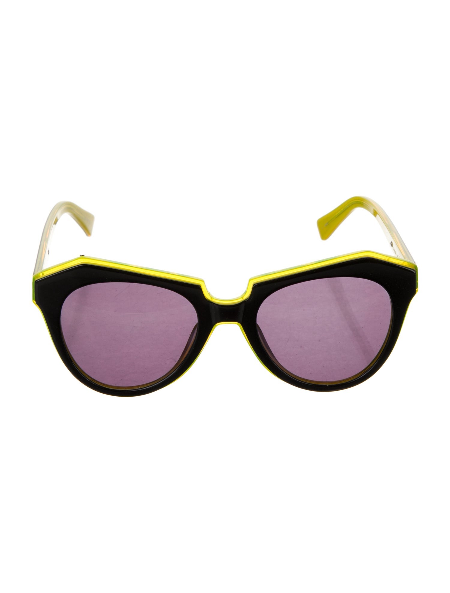 Karen Walker Oversize Tinted Sunglasses