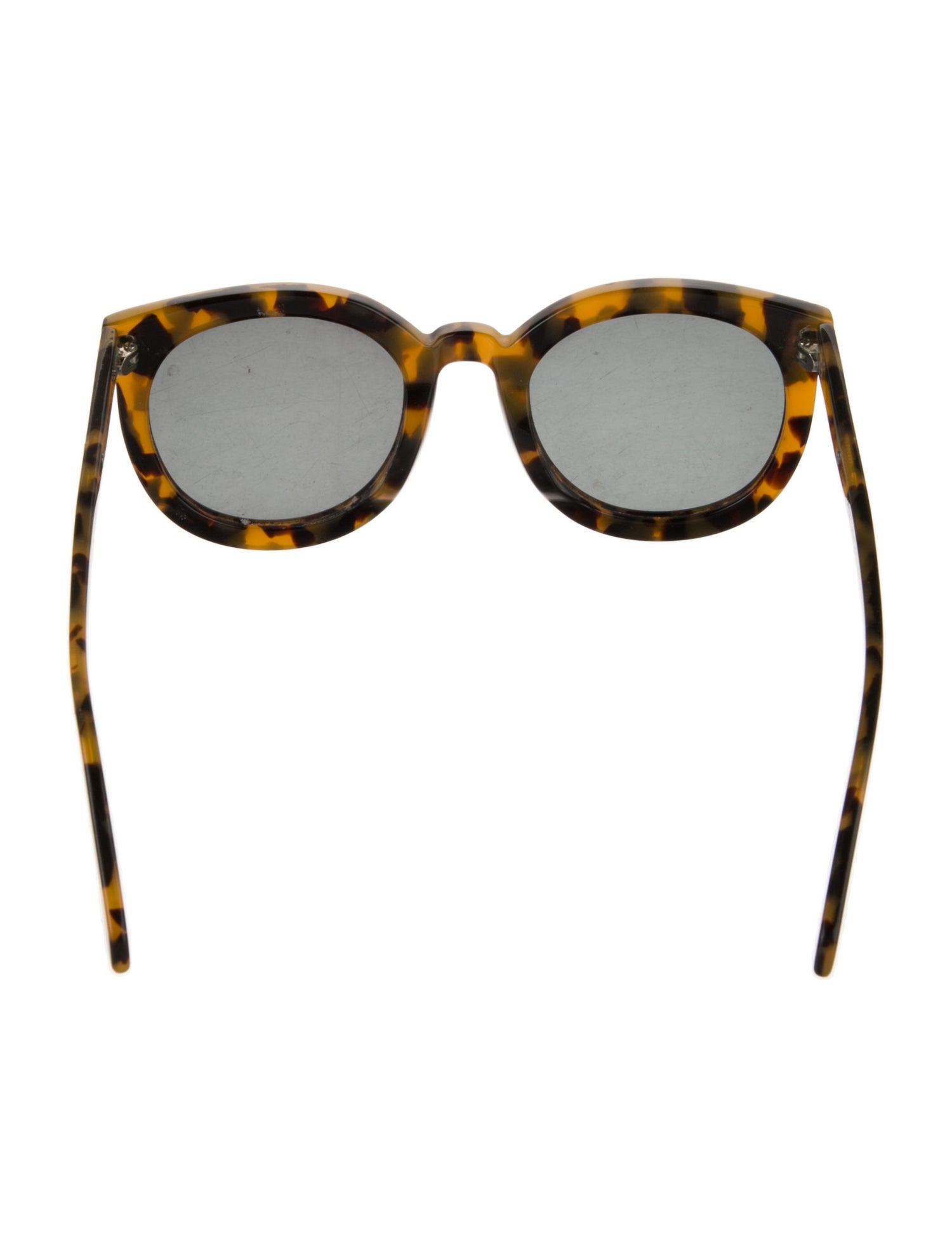 Karen Walker Oversize Tinted Sunglasses