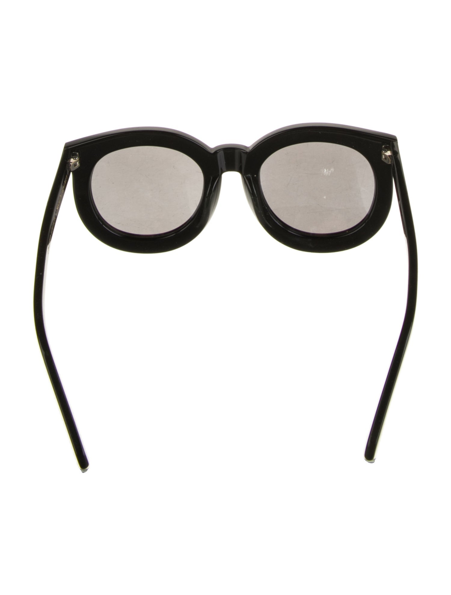 Karen Walker Round Mirrored Sunglasses