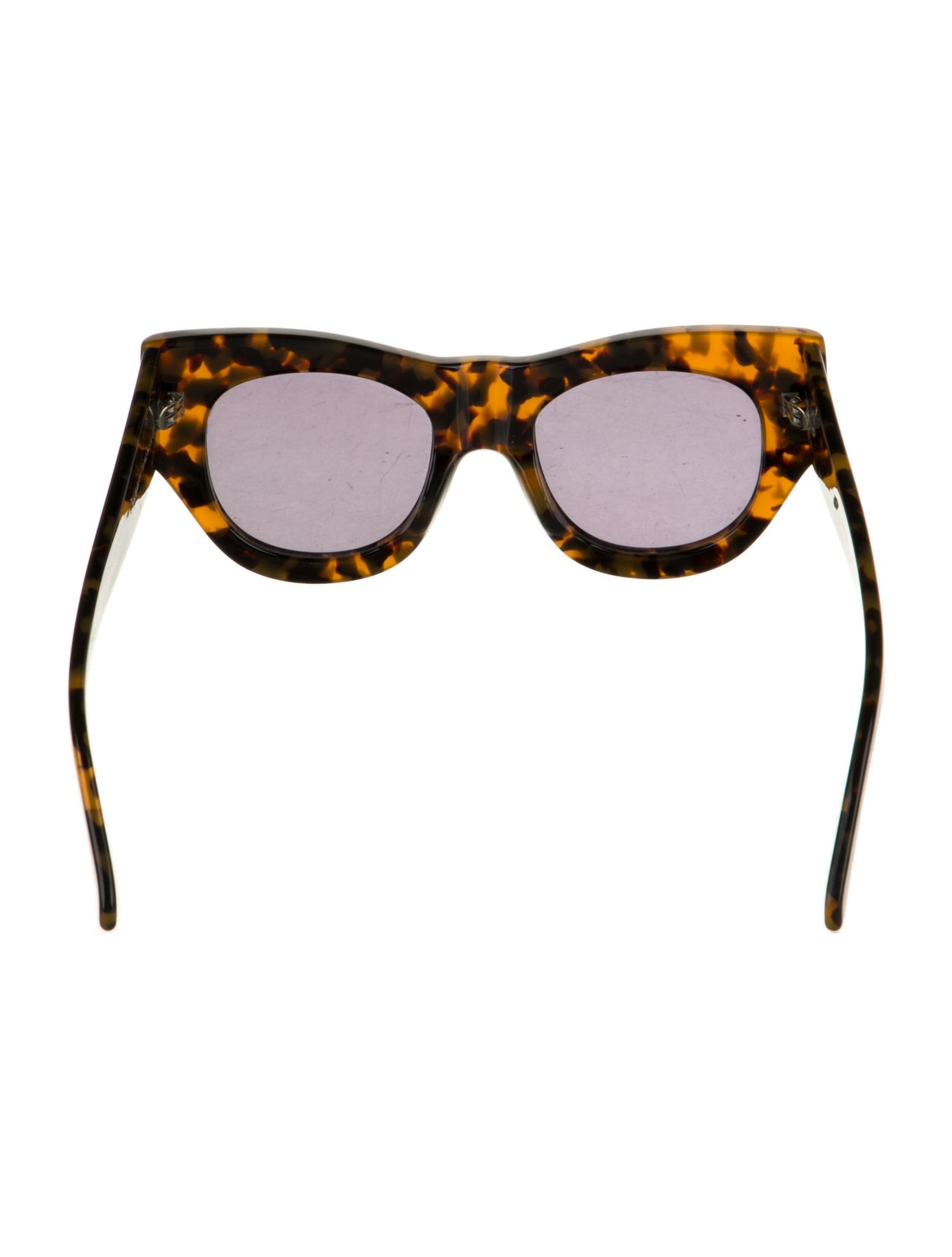 Karen Walker Cat-Eye Tinted Sunglasses
