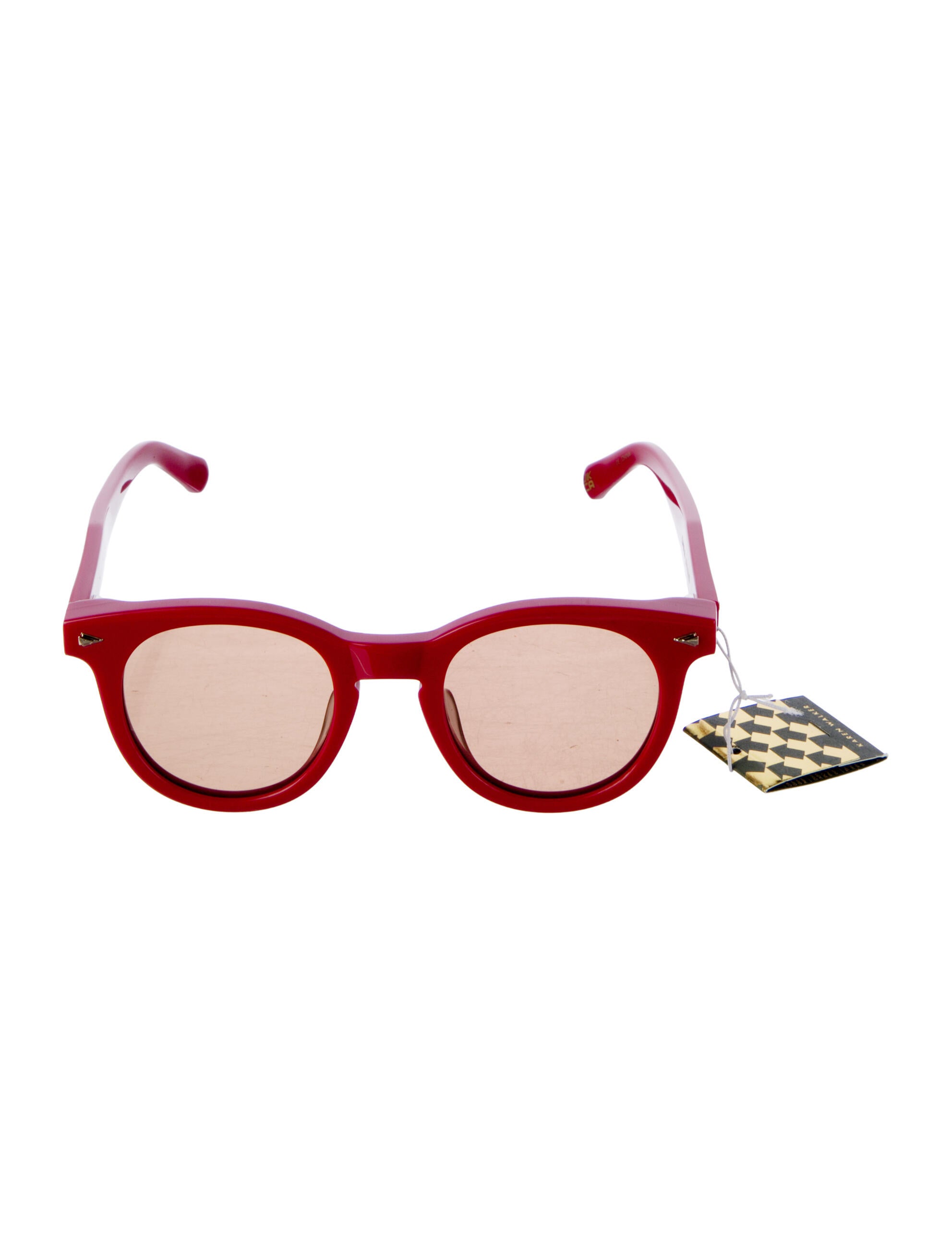 Karen Walker Wayfarer Mirrored Sunglasses