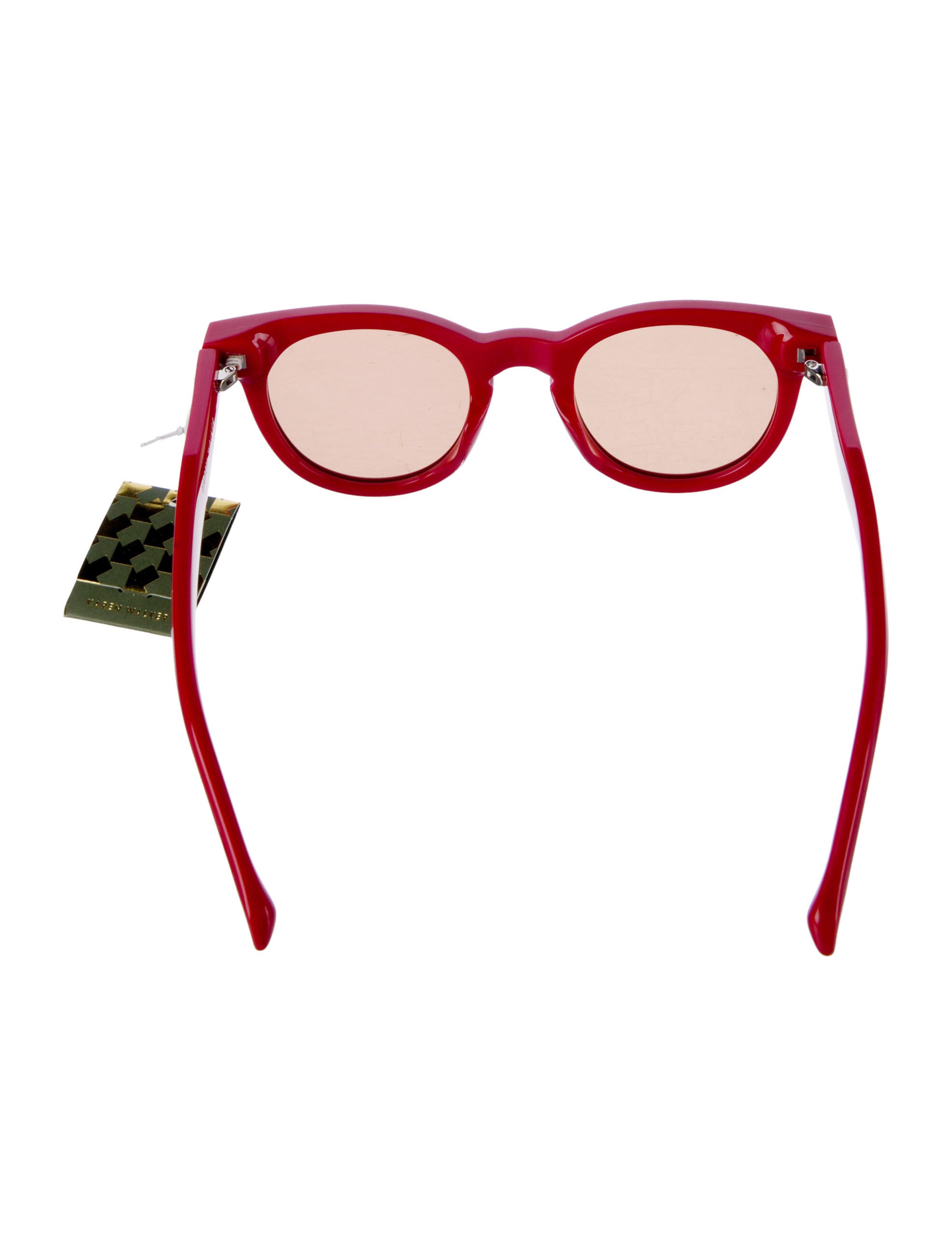 Karen Walker Wayfarer Mirrored Sunglasses