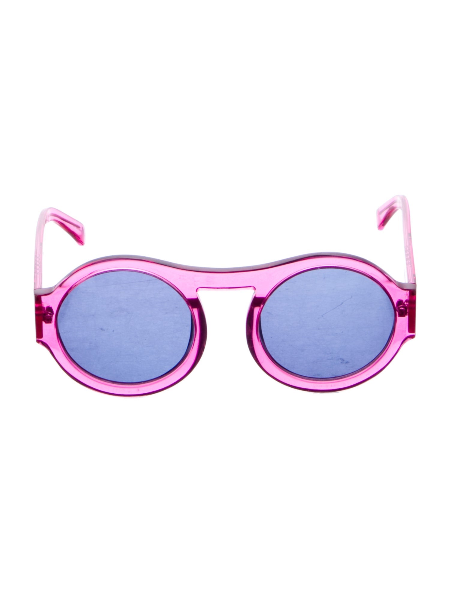 Karen Walker Round Tinted Sunglasses