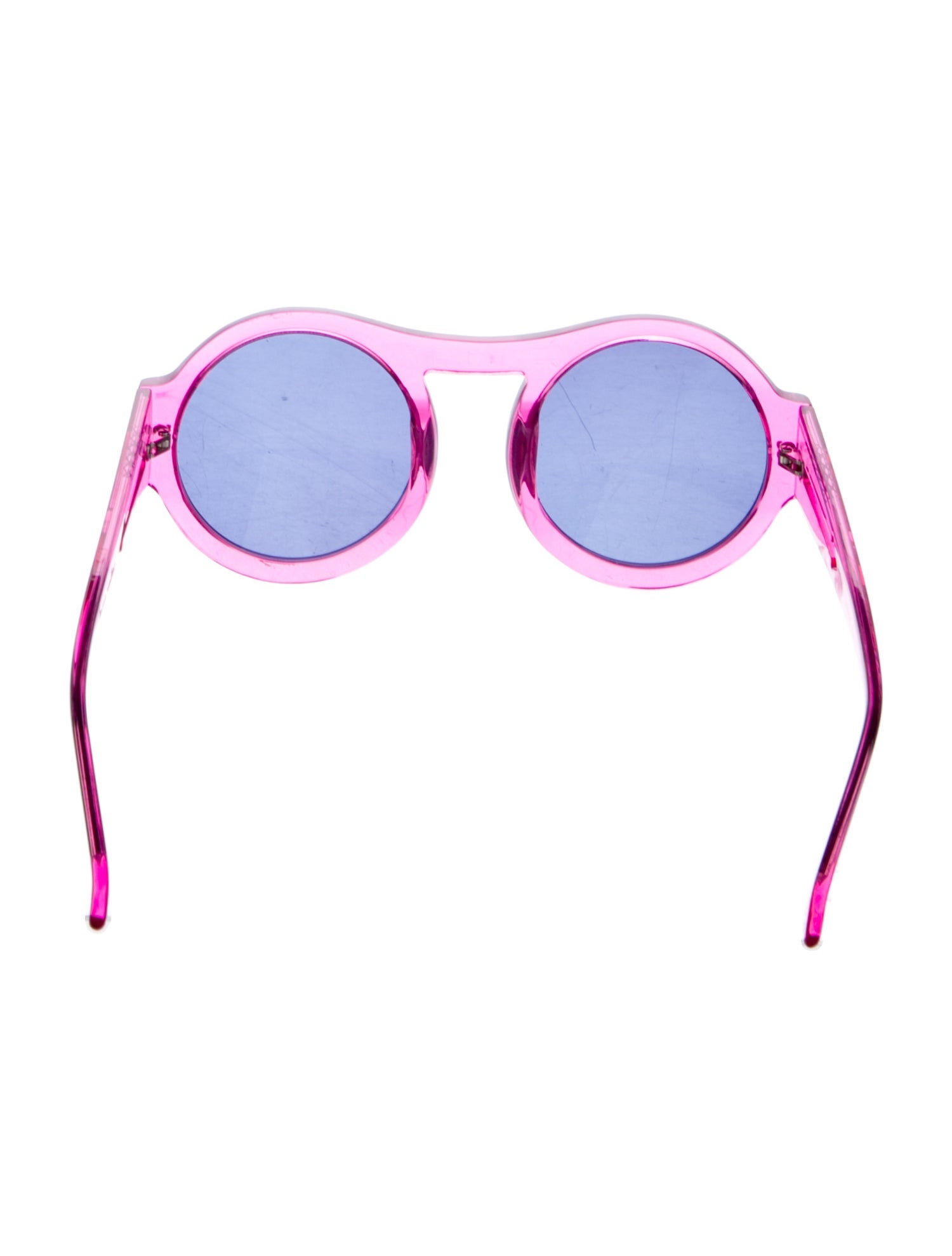Karen Walker Round Tinted Sunglasses