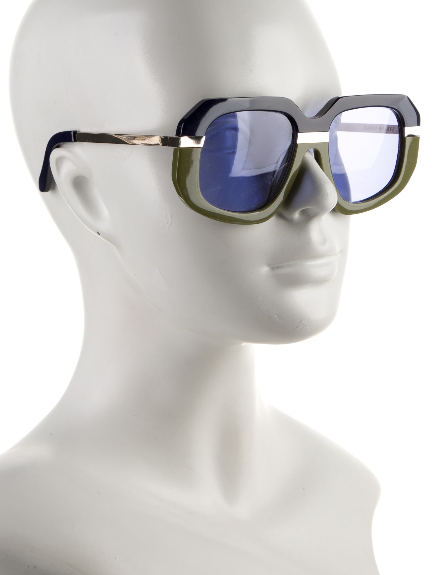 Karen Walker Soul Club Square Sunglasses