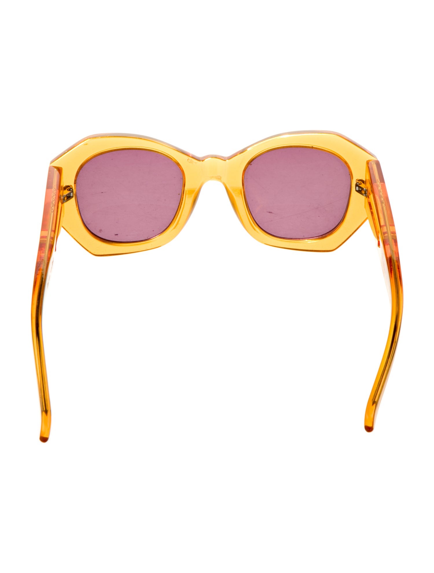 Karen Walker Square Tinted Sunglasses