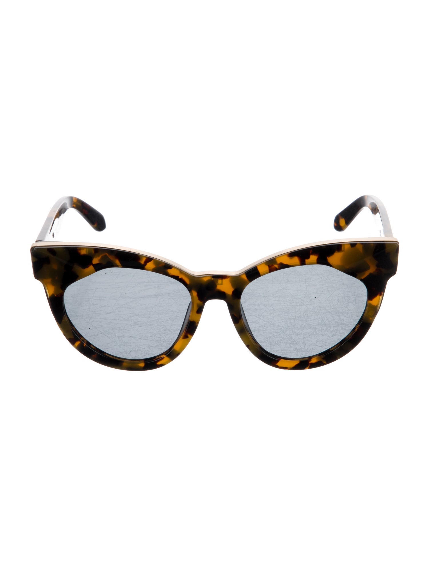 Karen Walker Cat-Eye Tinted Sunglasses