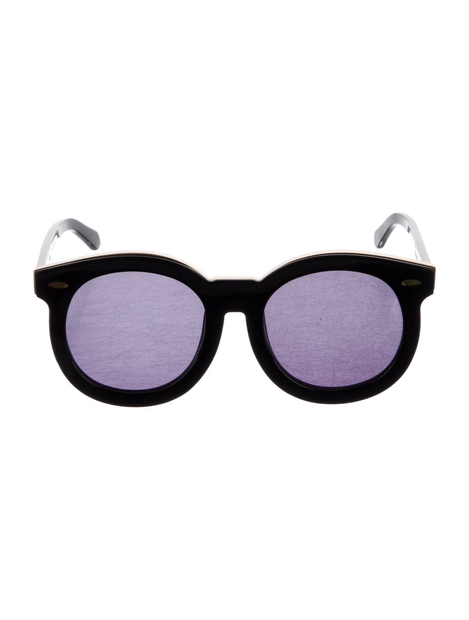 Karen Walker Oversize Tinted Sunglasses