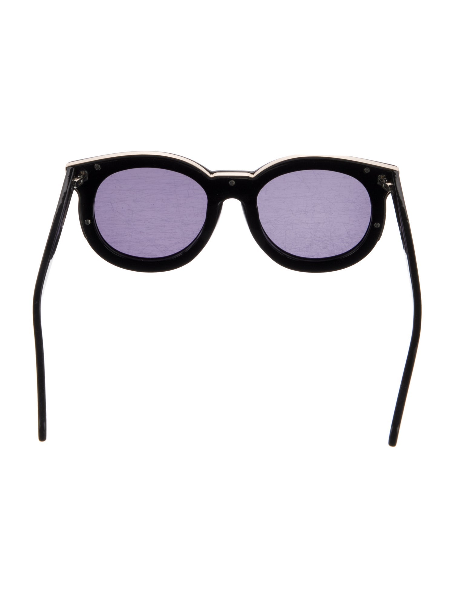Karen Walker Oversize Tinted Sunglasses