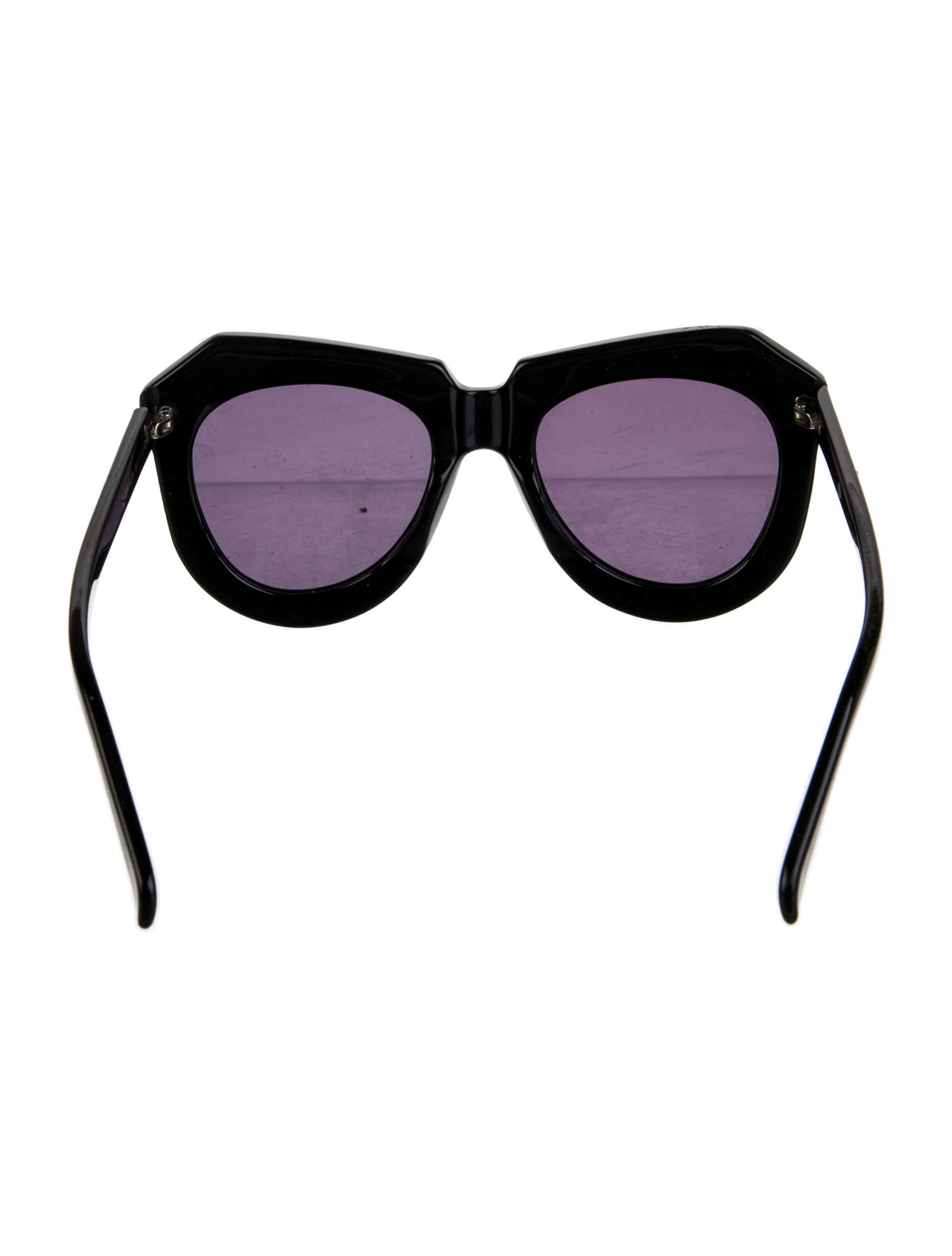 Karen Walker Oversize Tinted Sunglasses