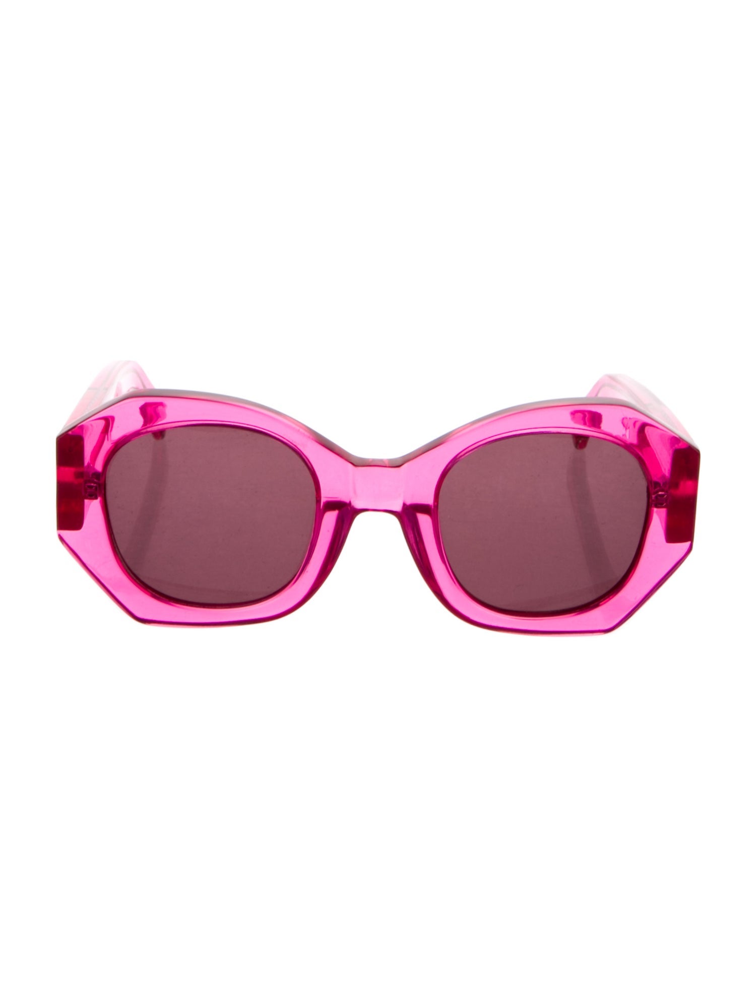 Karen Walker Oversize Tinted Sunglasses