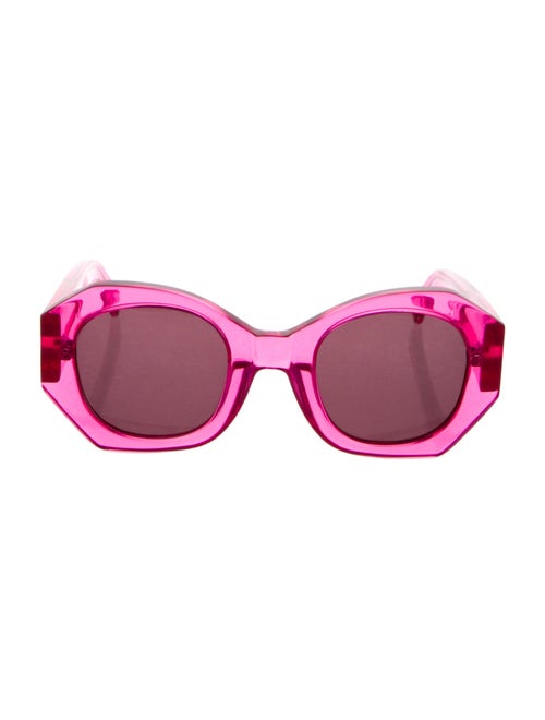 Karen Walker Oversize Tinted Sunglasses