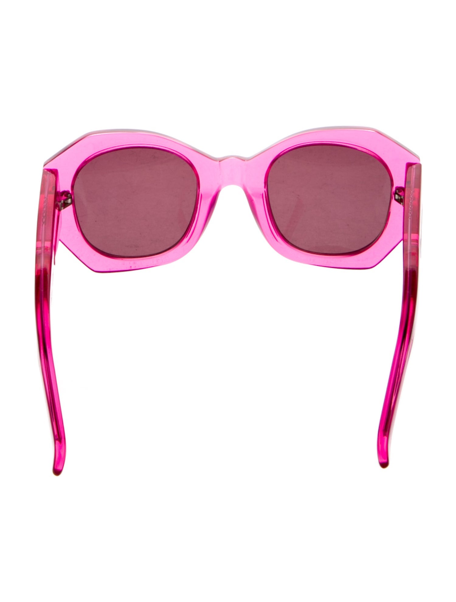Karen Walker Oversize Tinted Sunglasses