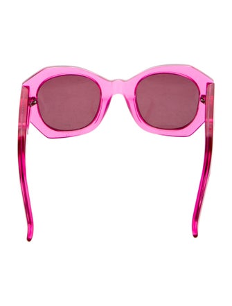 Karen Walker Oversize Tinted Sunglasses