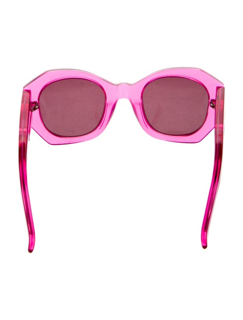 Karen Walker Oversize Tinted Sunglasses