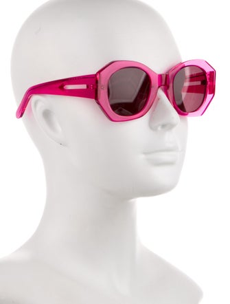 Karen Walker Oversize Tinted Sunglasses