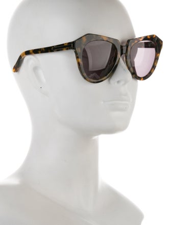 Karen Walker Square Tinted Sunglasses