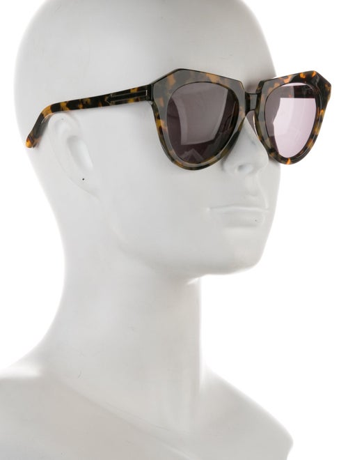 Karen Walker Square Tinted Sunglasses