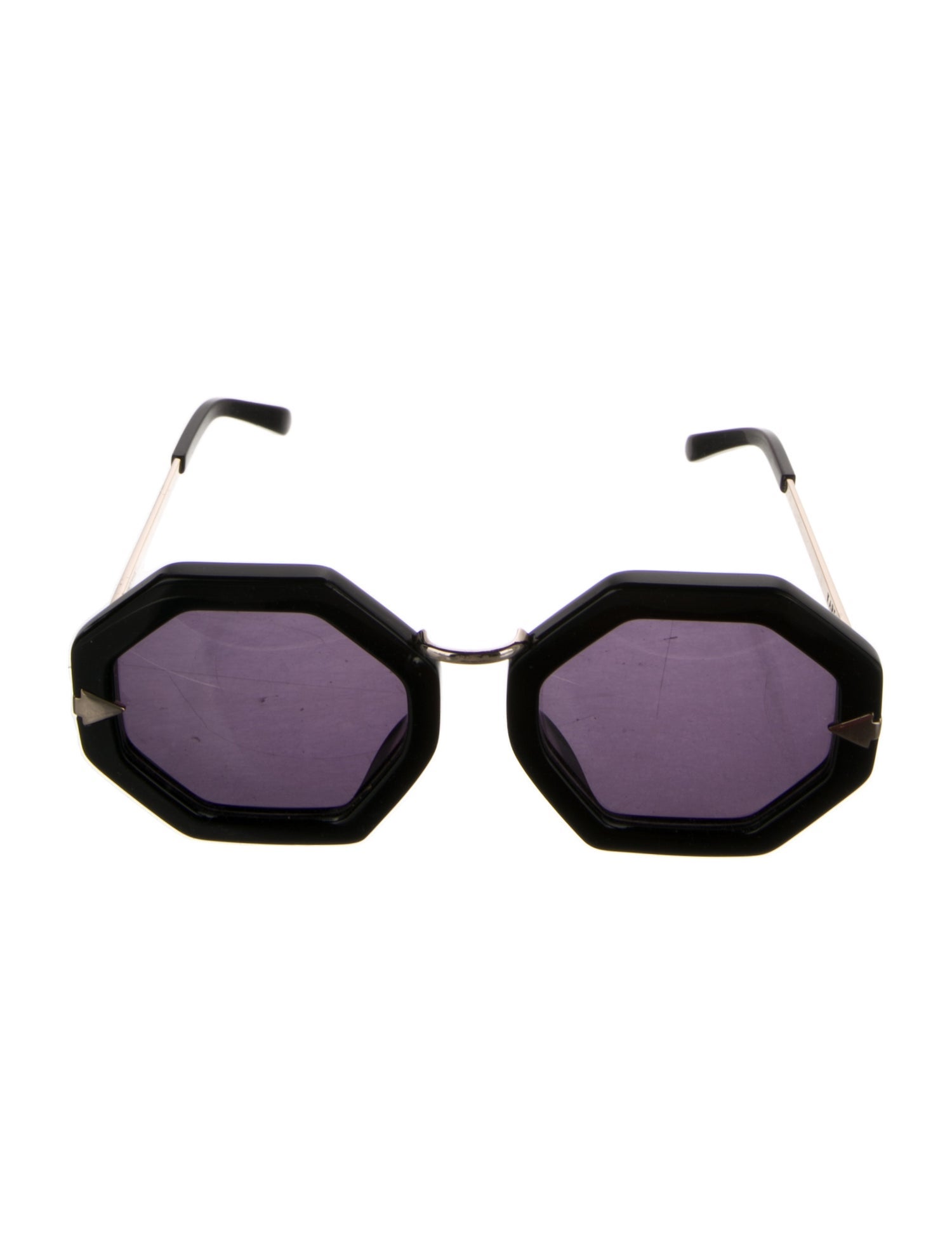 Karen Walker Oversize Tinted Sunglasses