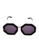 Karen Walker Oversize Tinted Sunglasses