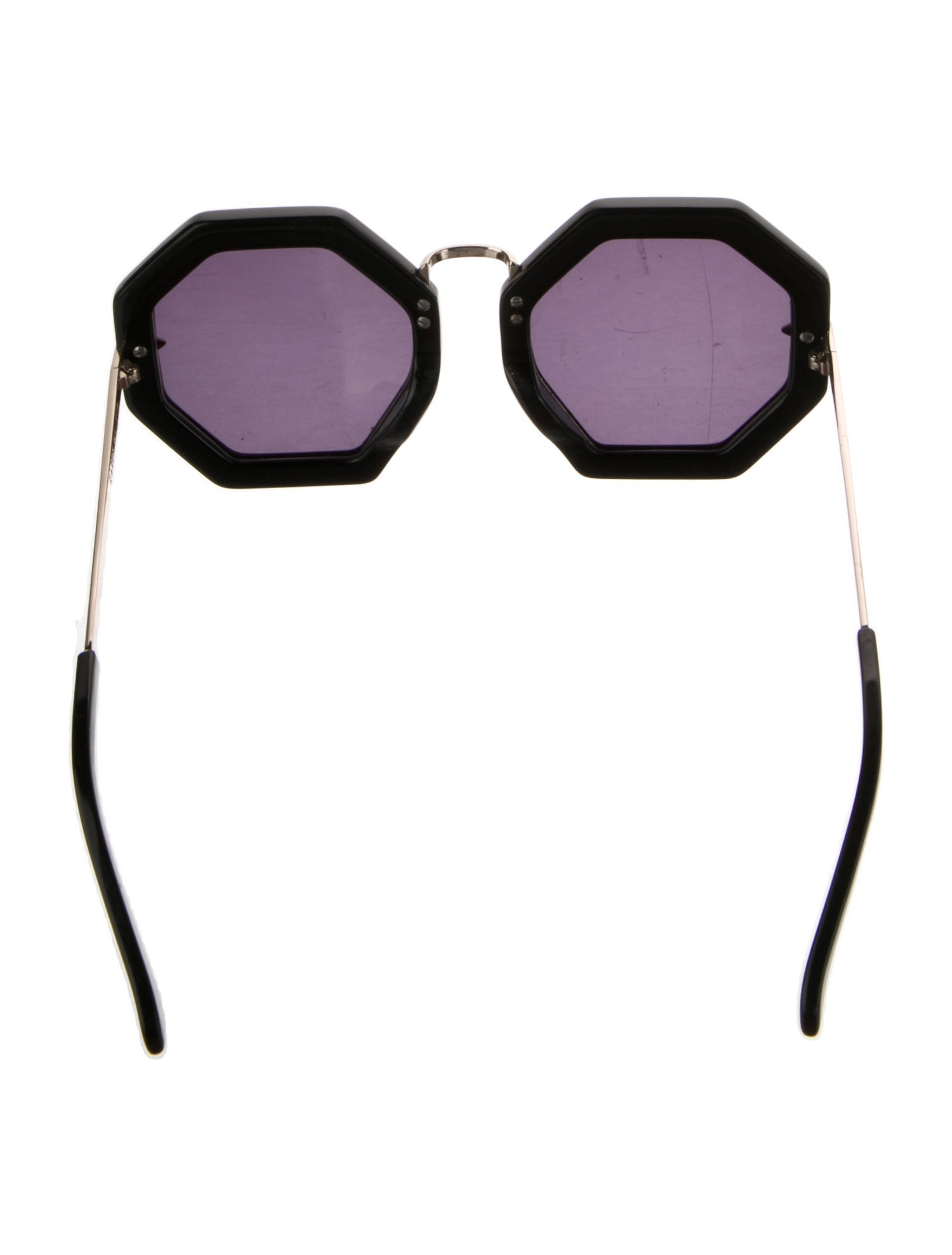 Karen Walker Oversize Tinted Sunglasses