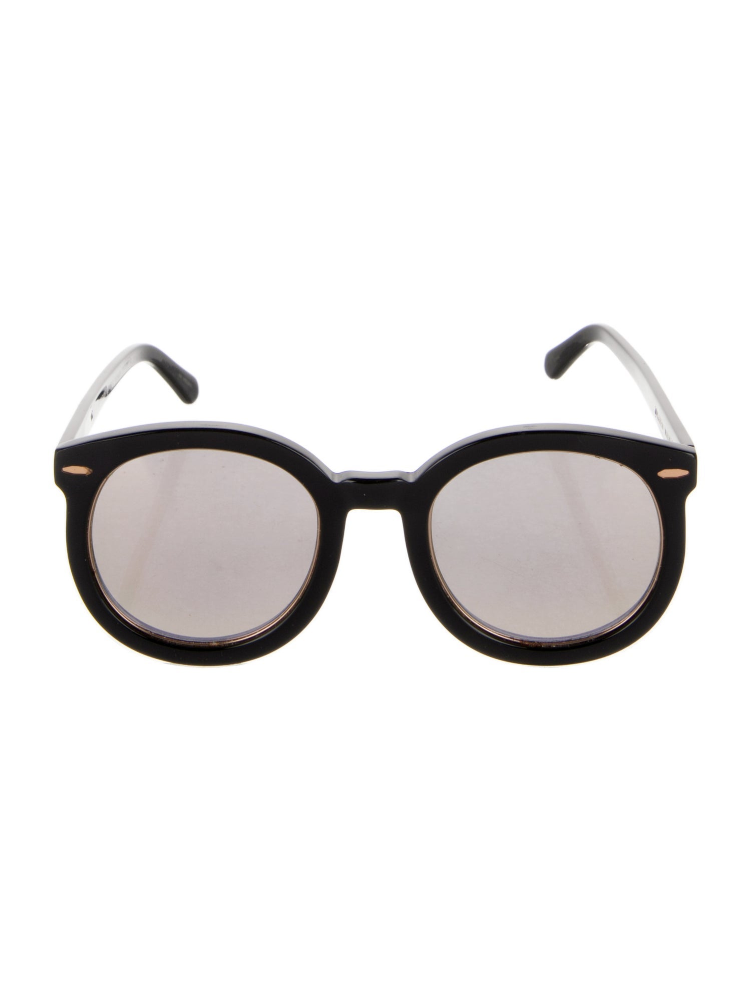 Karen Walker Round Tinted Sunglasses