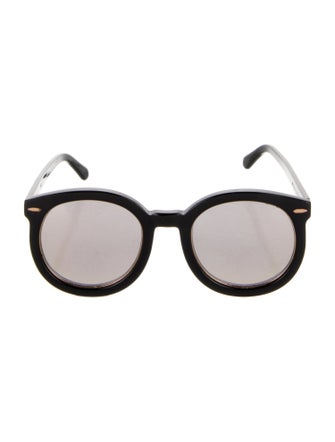 Karen Walker Round Tinted Sunglasses