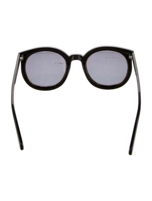 Karen Walker Round Tinted Sunglasses