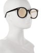 Karen Walker Round Tinted Sunglasses