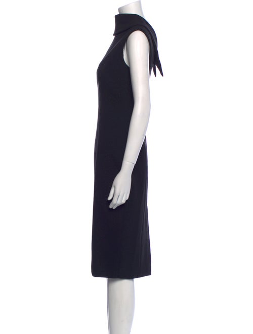 Karen Walker Cowl Neck Midi Length Dress