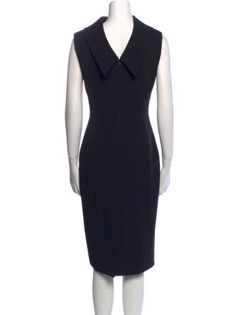 Karen Walker Cowl Neck Midi Length Dress