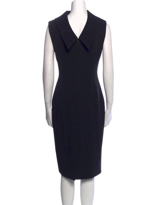 Karen Walker Cowl Neck Midi Length Dress