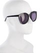 Karen Walker Oversize Tinted Sunglasses