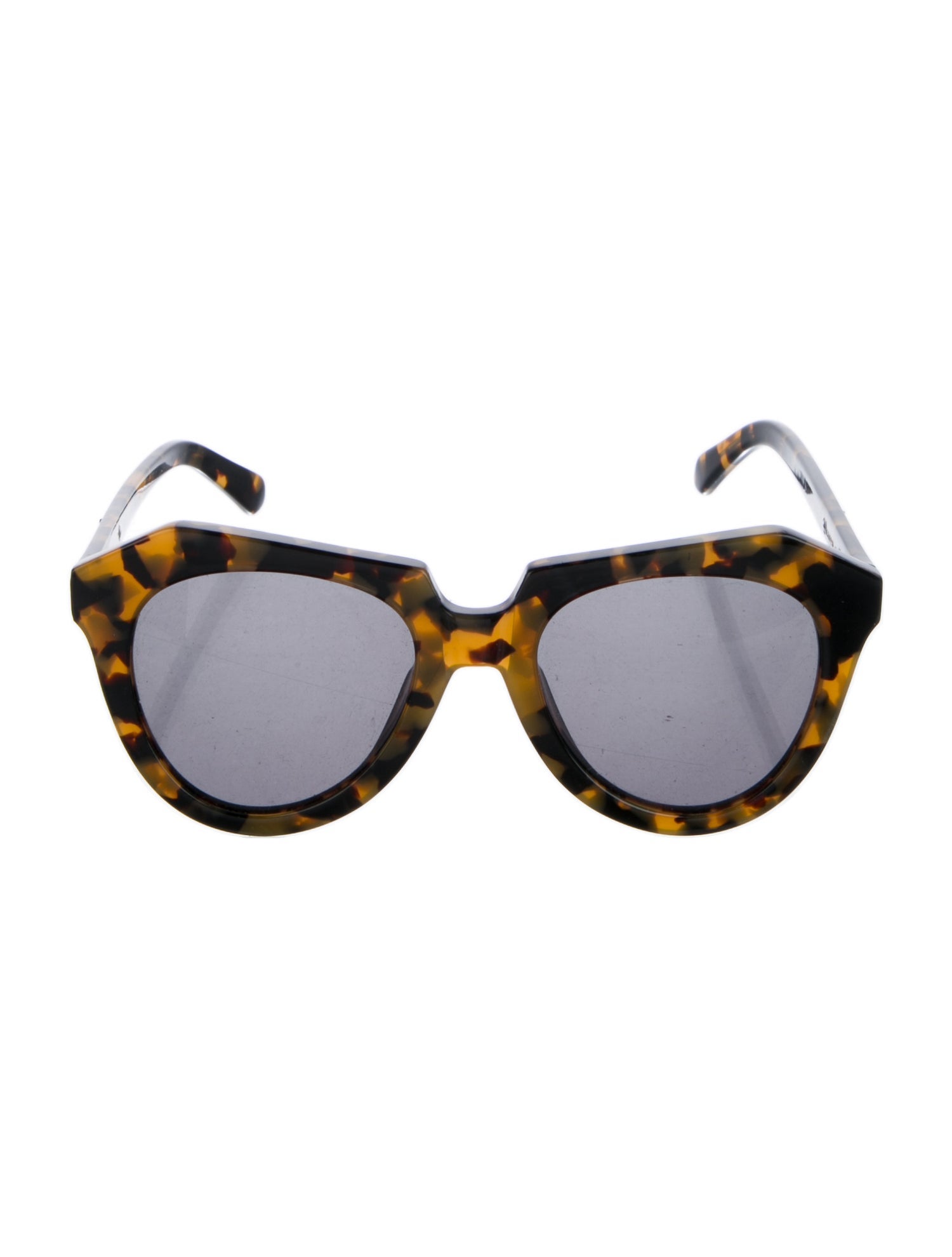 Karen Walker Cat-Eye Mirrored Sunglasses