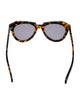 Karen Walker Cat-Eye Mirrored Sunglasses