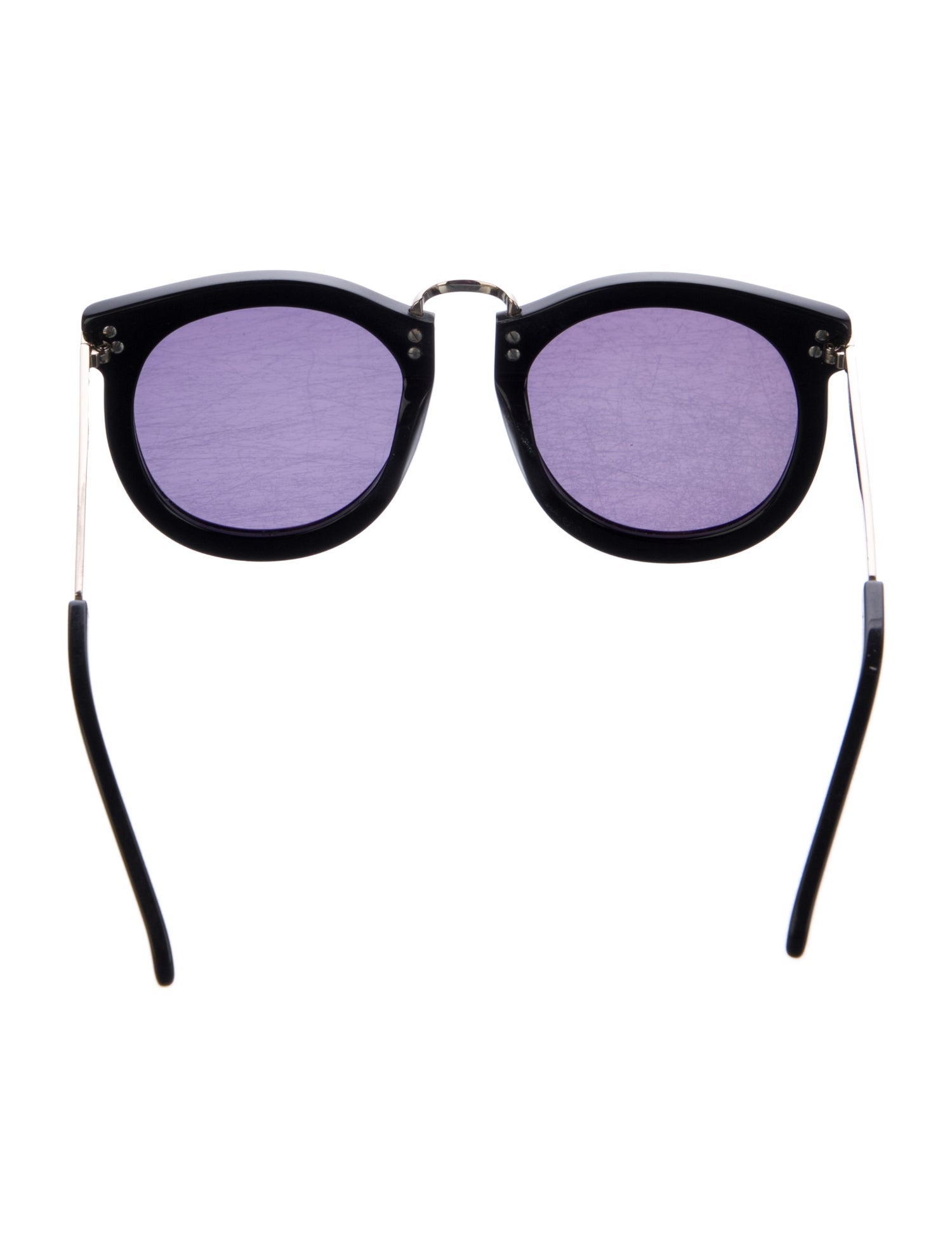 Karen Walker Oversize Tinted Sunglasses