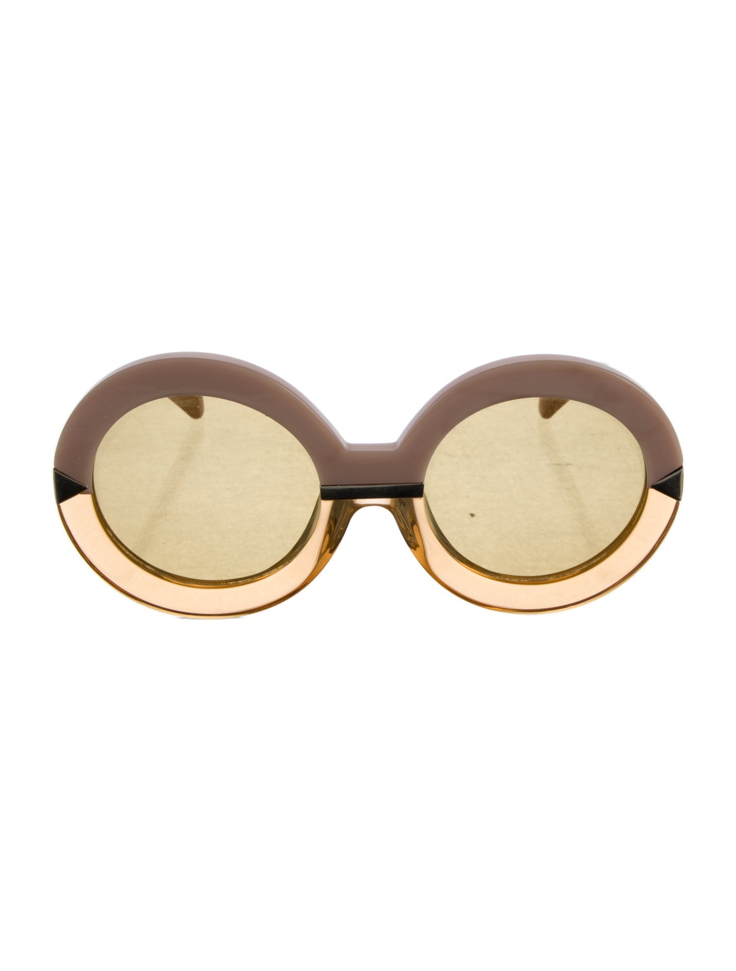 Karen Walker Oversize Tinted Sunglasses