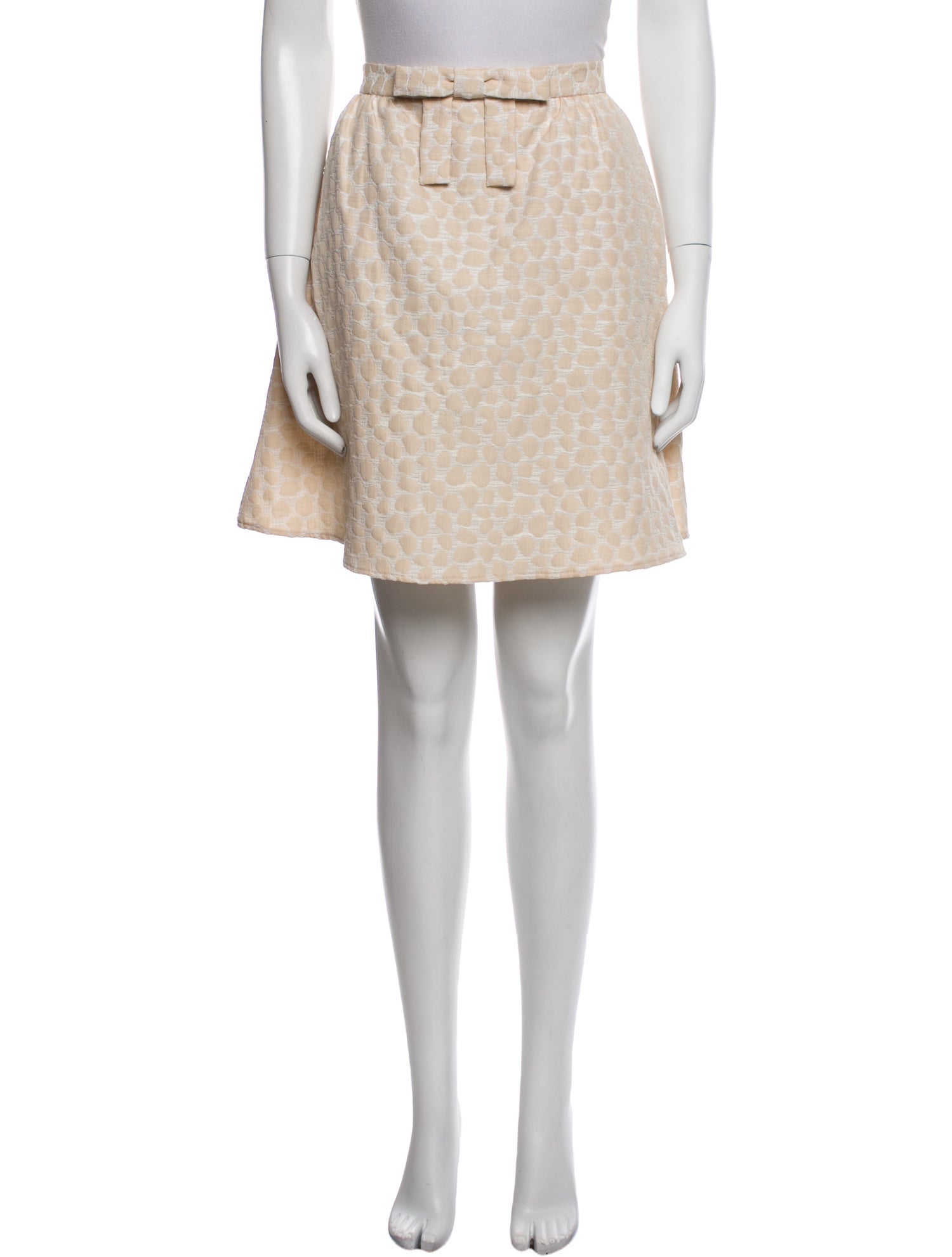 Karen Walker Printed Knee-Length Skirt